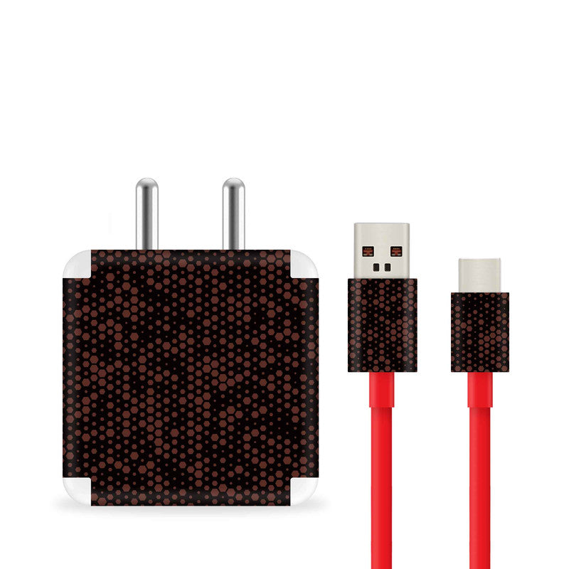 Matrix Design - Brown 2 Charger Skin Secondary image