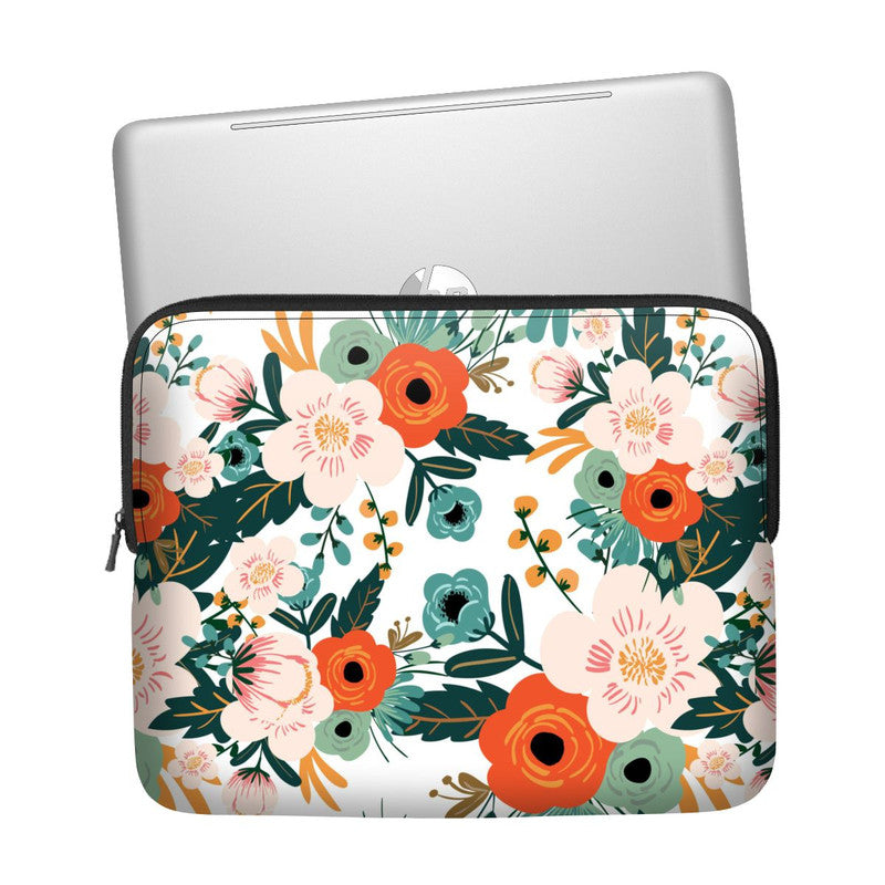 Floral Print 1 Laptop Sleeve Main image