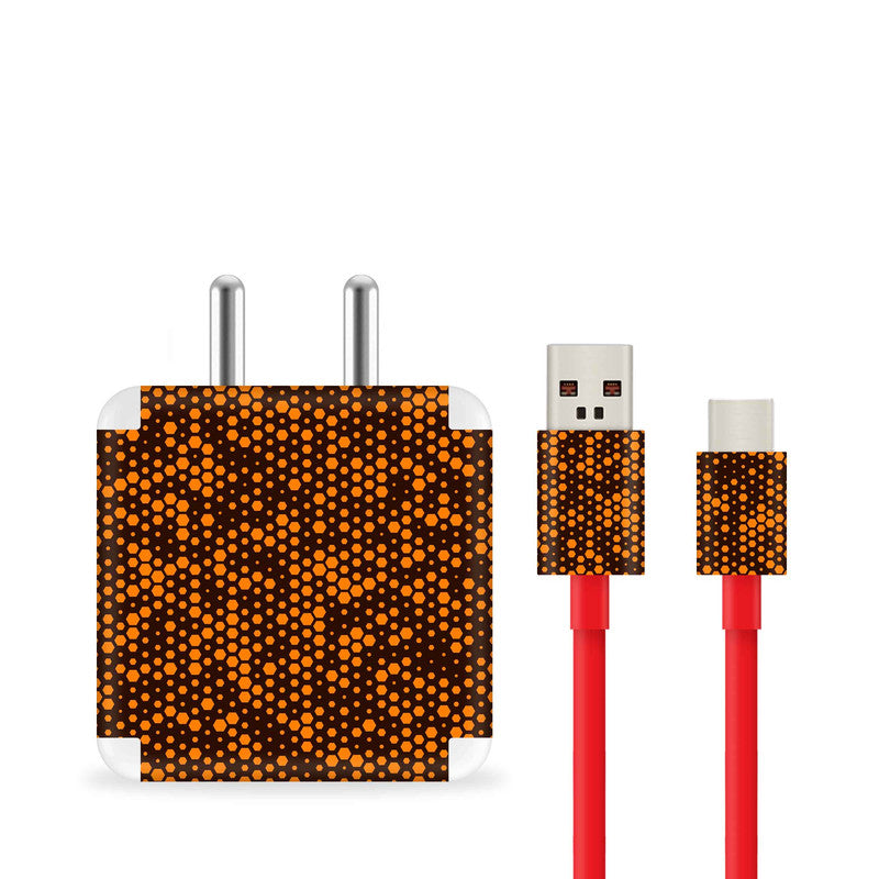 Matrix Design - Orange 2 Charger Skin Secondary image