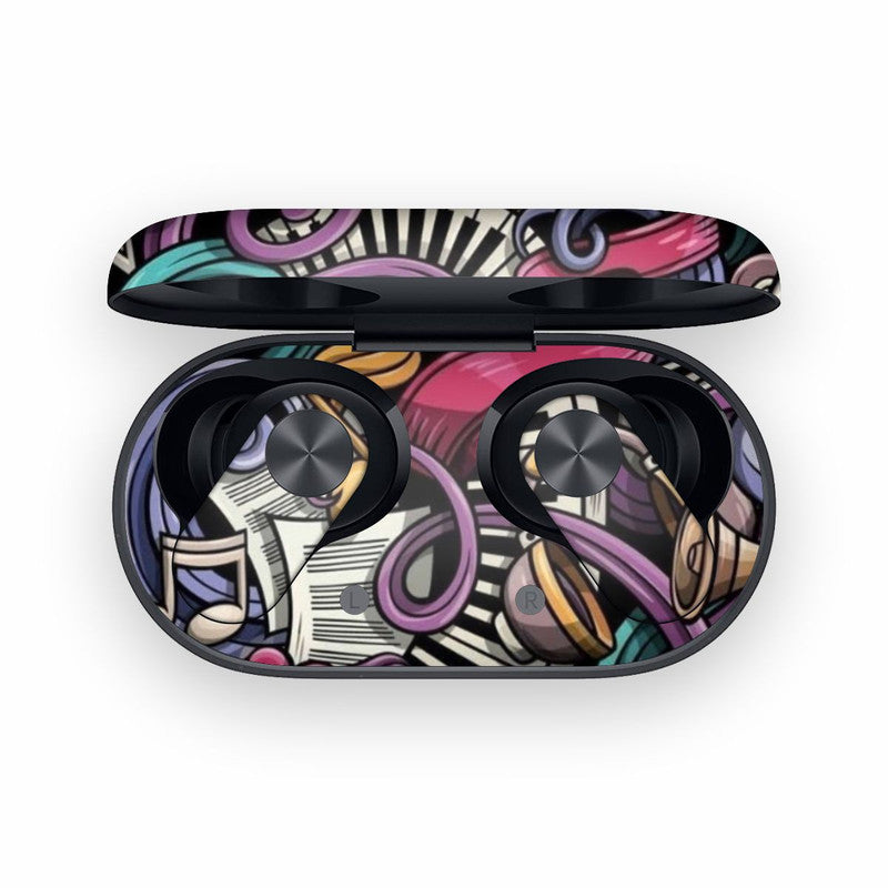 Music Abstract OnePlus Nord Buds 2 Skin Main image