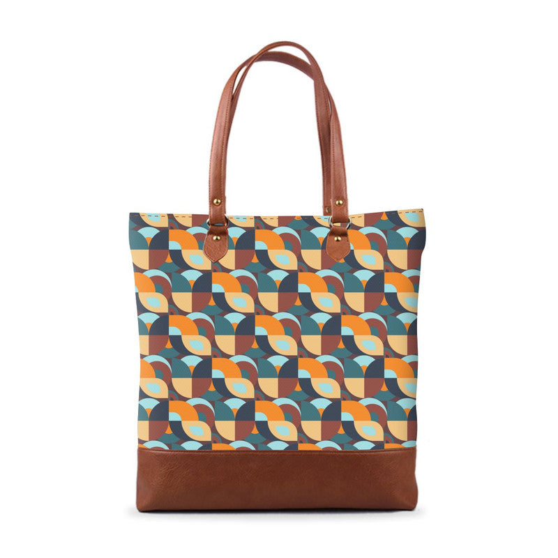 Geometric Pattern 4 Tall Tote Bag Main image
