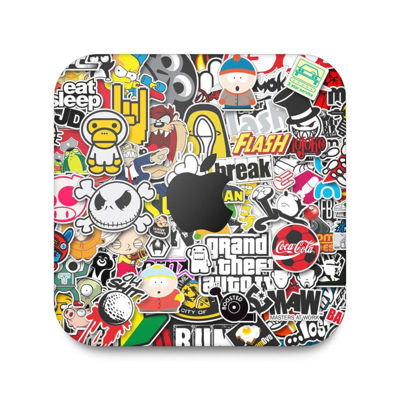 GTA Abstract Apple Mac Mini Skin Main image