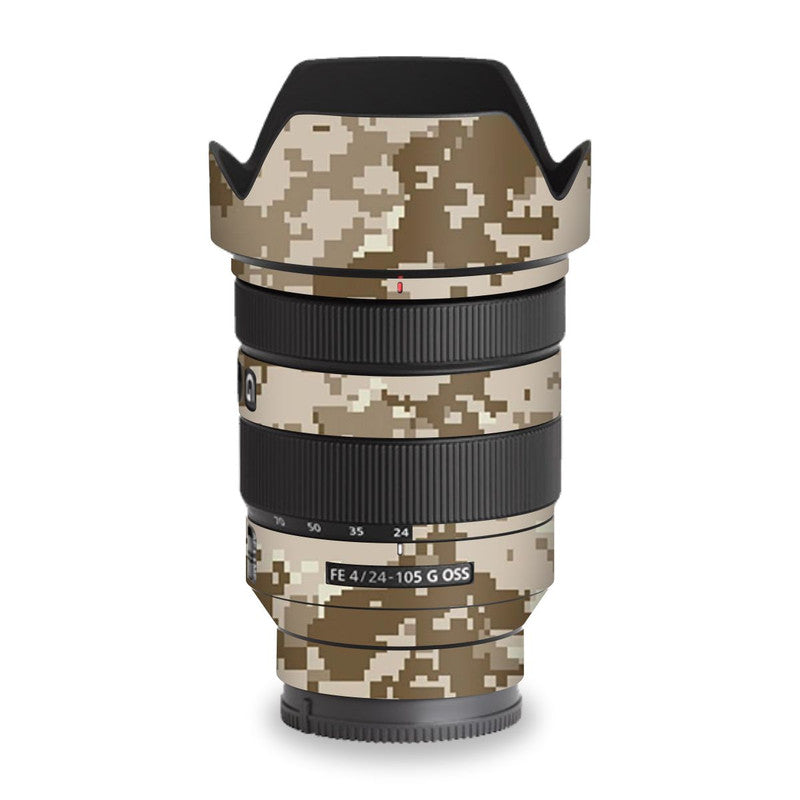 Digi Brown Camo Lens Skins Secondary image