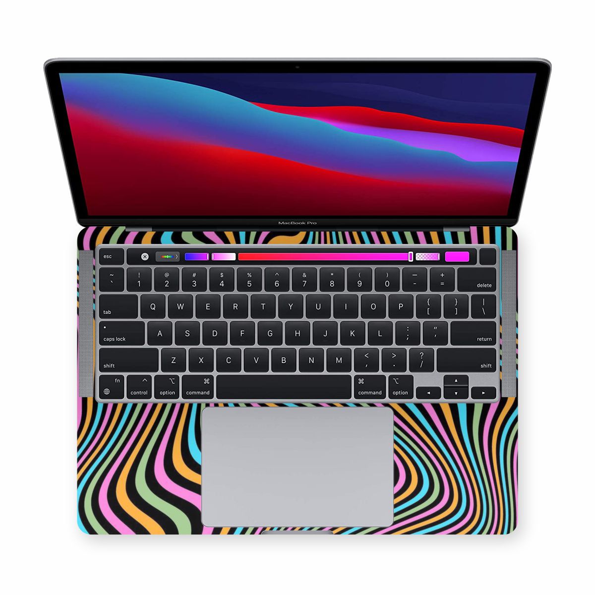 Macbook Swirly Swirl Laptop Skins Secondary image