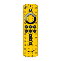 Tech Icons Yellow Fire TV Stick Remote Skin
