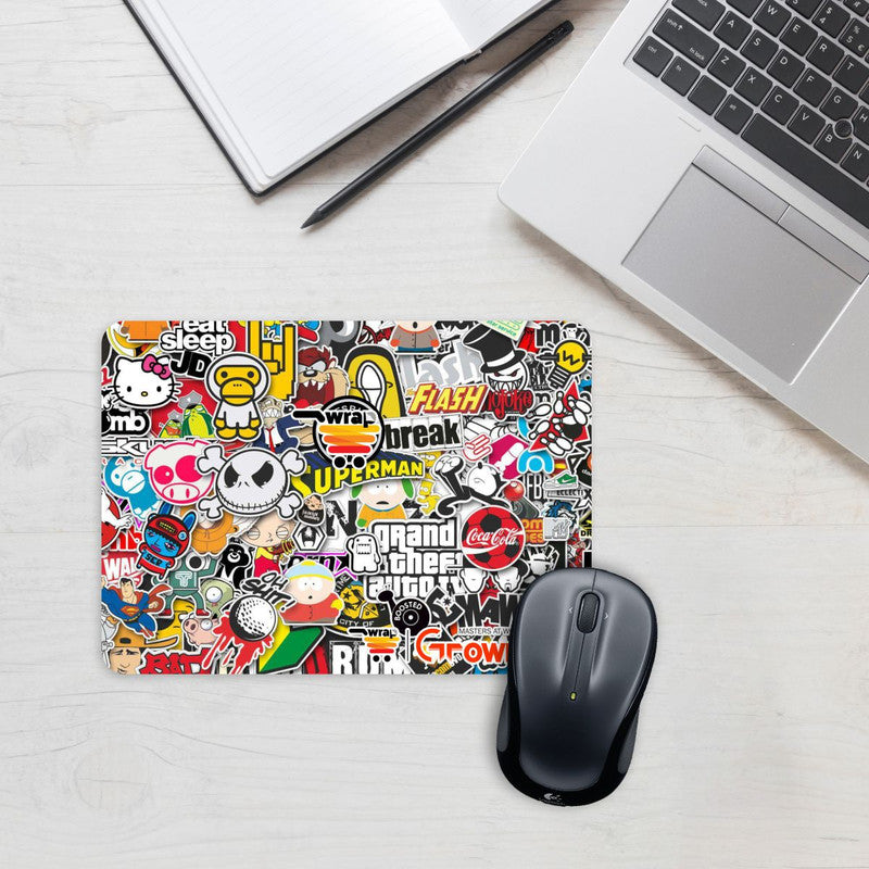 GROWFITTER X WRAPCART Mouse Pad Secondary image