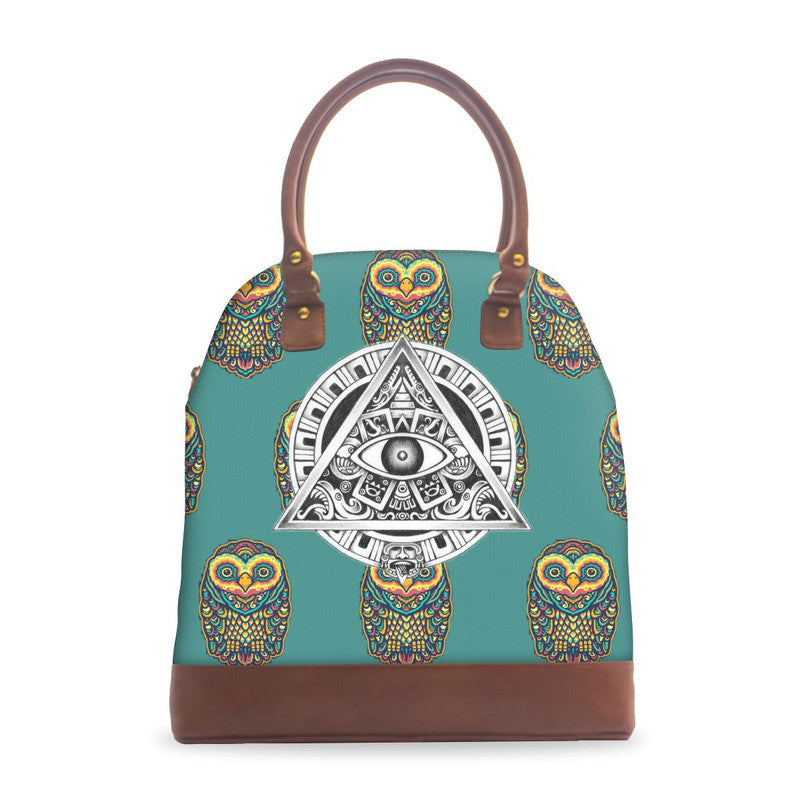 Illuminati Owl 1 Deluxe Tote Bag Main image