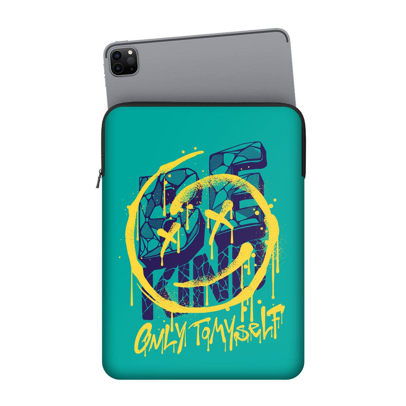Blue Abstract iPad Sleeve