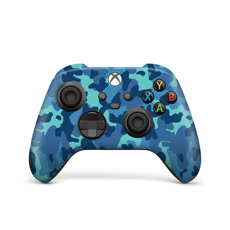 Grove Blue Camo Joystick Controller Skin