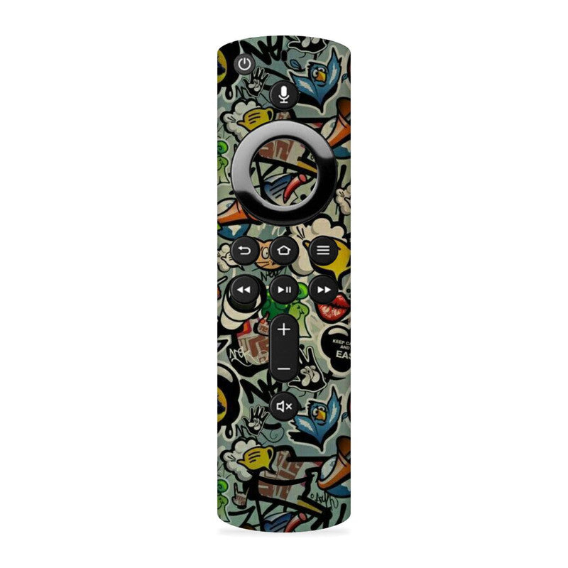 Vocalize Abstract Fire TV Stick Remote Skin Main image
