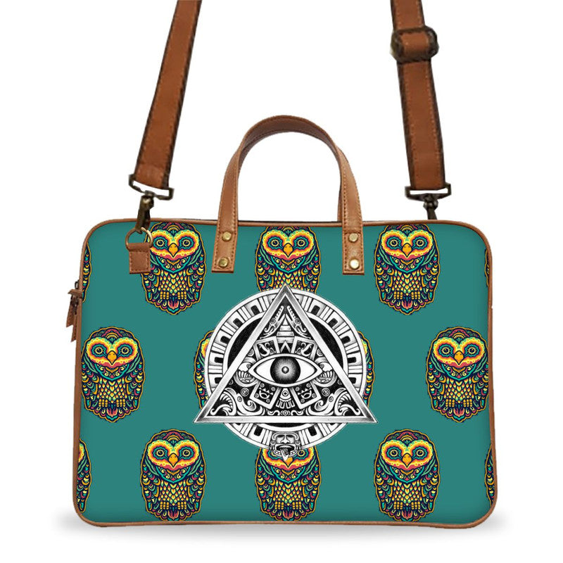 Illuminati Owl 1 Deluxe Laptop Bag