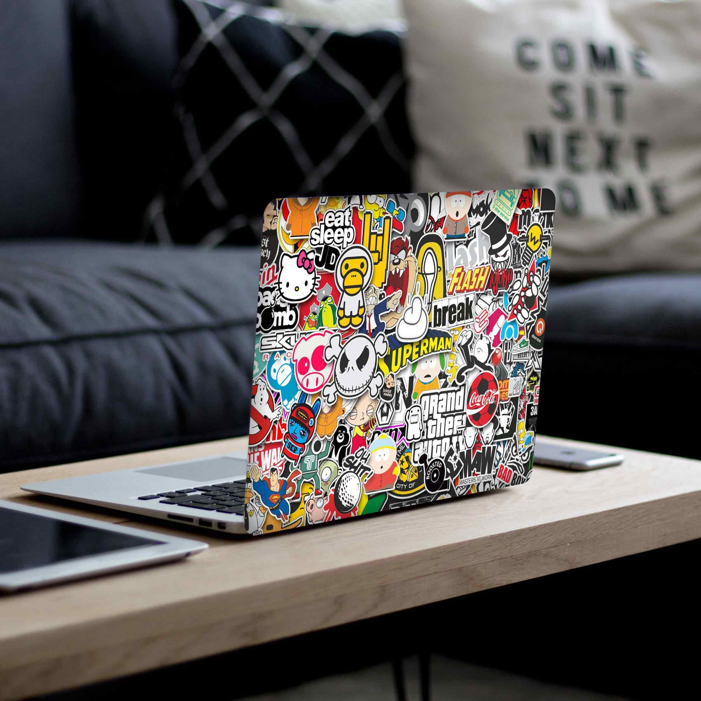 GTA Abstract Laptop Skins Secondary image