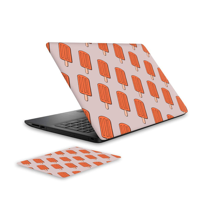 classic-ice-stick-laptop-skin-and-mouse-pad-combo WrapCart India Main image