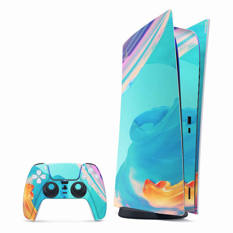 Color Splash 12 PlayStation Skin - Skins For PlayStation 5 Main image