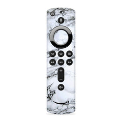 White Marble Fire TV Stick Remote Skin