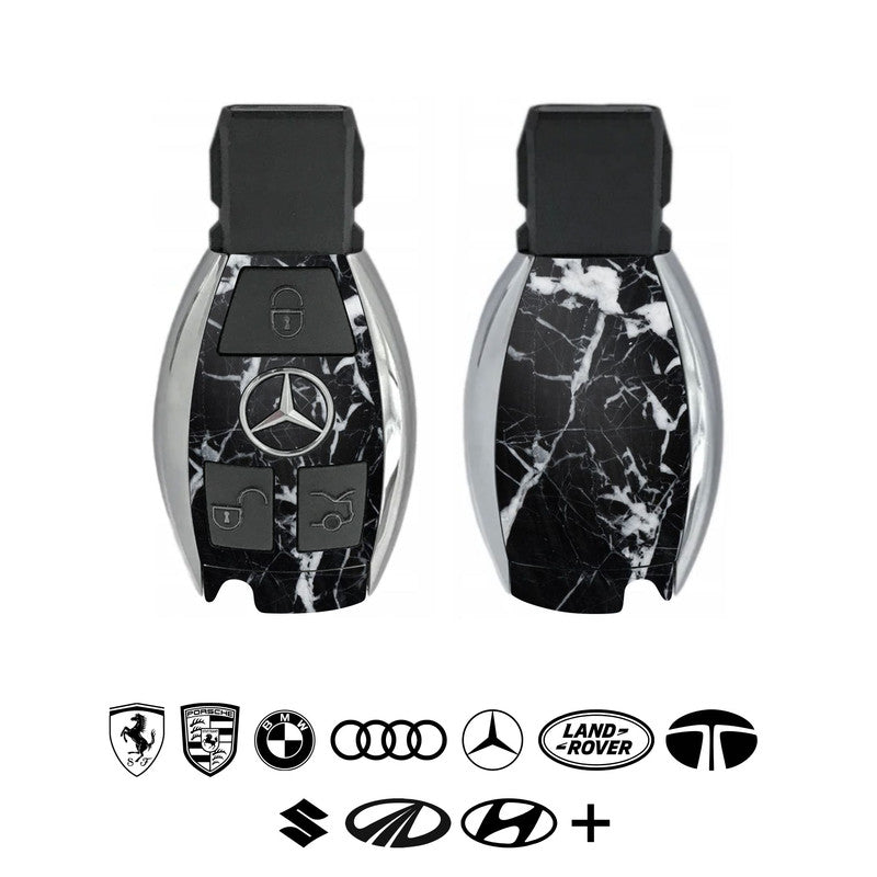 Black Marble Car Key Skins Secondary image