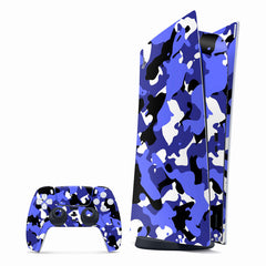 Army Blue PlayStation Skin