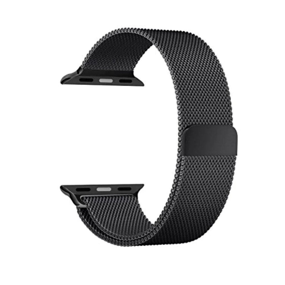 Metal & Silicon Apple Watch Strap 44 45 46 49 MM For iwatch