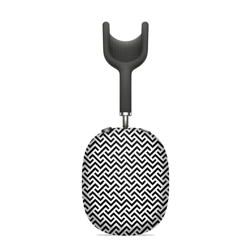 Black And White Apple AirPods Max Skin