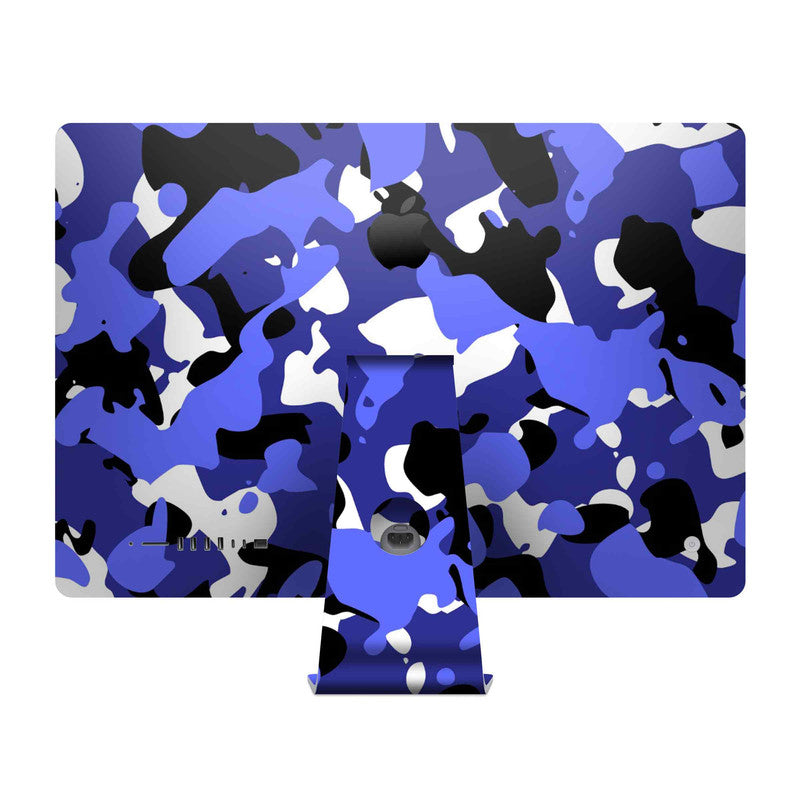 Army Blue Skin For Apple iMac Secondary image