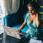Printed laptop skins, custom laptop skins, textured laptop skins. Laptop skins India. laptop wraps in India. Laptop skins at low rates on India. 3m laptop vinyl skin. 3M laptop skins. Laptop skins for girls and laptop skins for gamers.