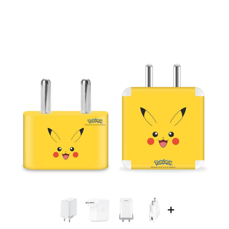 Pikachu Face Charger Skin - Official Pokémon Merch Secondary image