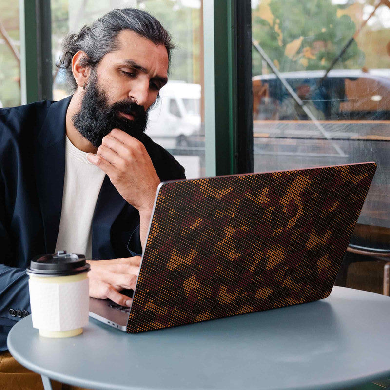 Matrix Design - Brown 1 Laptop Skins Secondary image