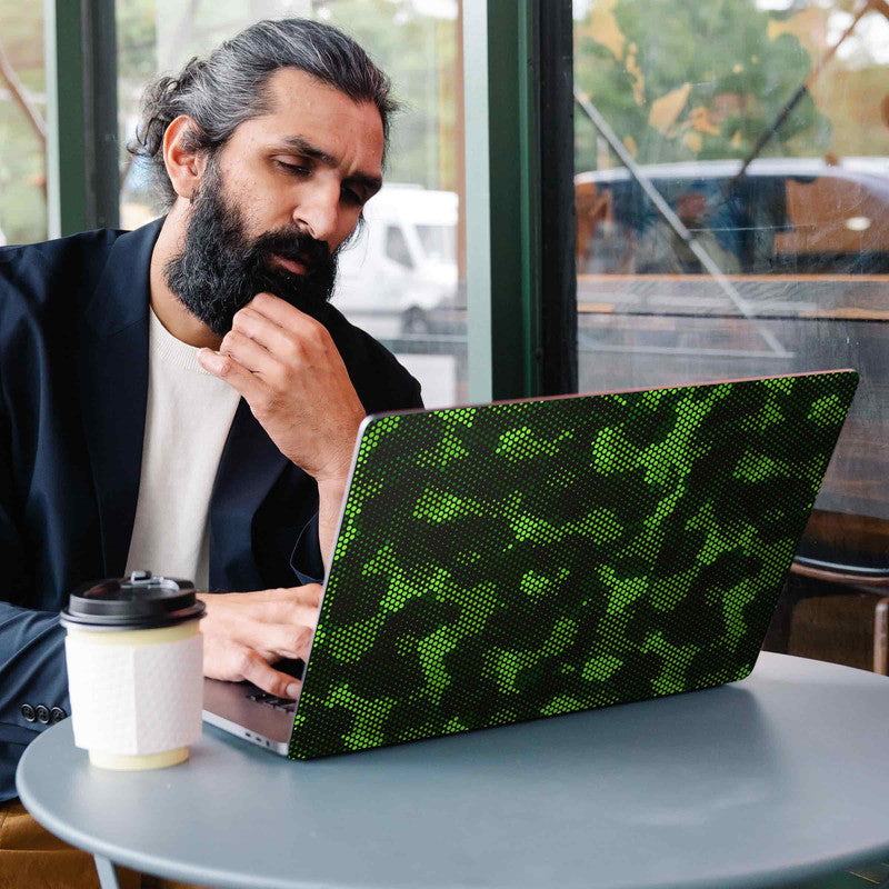 Matrix Design - Green 1 Laptop Skins Secondary image