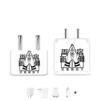 Realme Super Vooc 50W 5A Charger Skins, Best Mobile Accessories Online - WrapCart