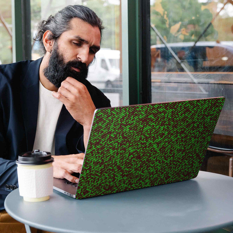 Matrix Design - Green 2 Laptop Skins Secondary image
