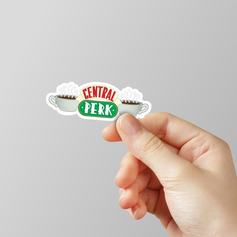 Central Perk Laptop Sticker
