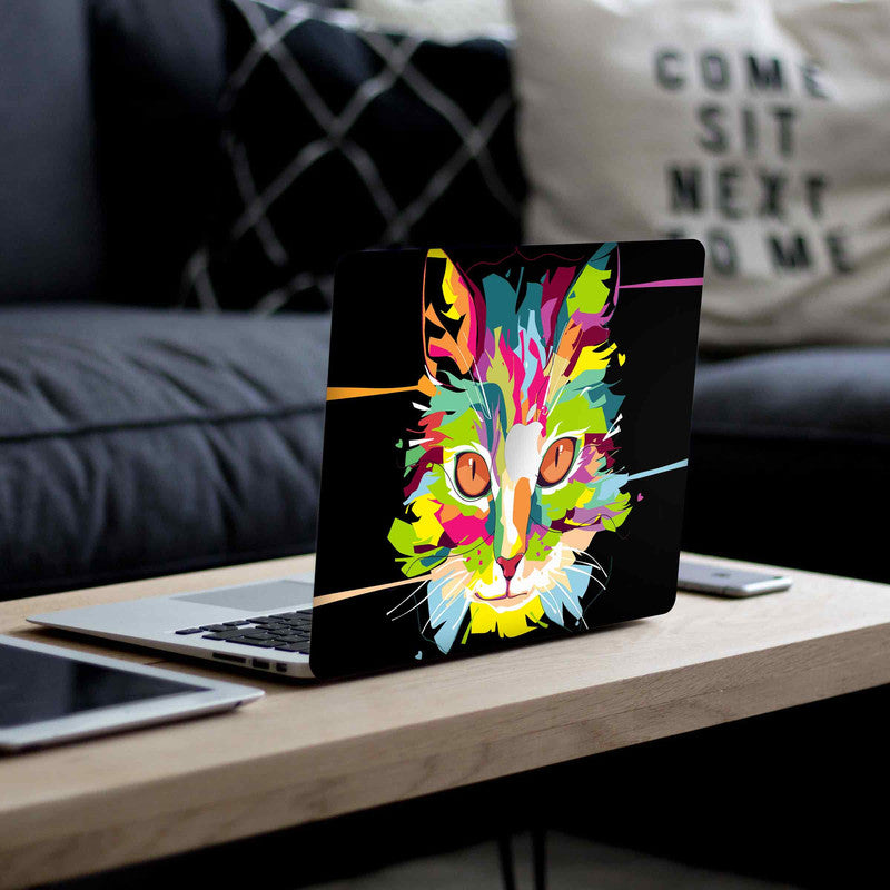Skin Déco Pour MacBook Pro 13 Retina Touch Bar - Chat Épouvantail - Itsaskin