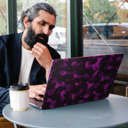 Aesthetic Purple Laptop Skins