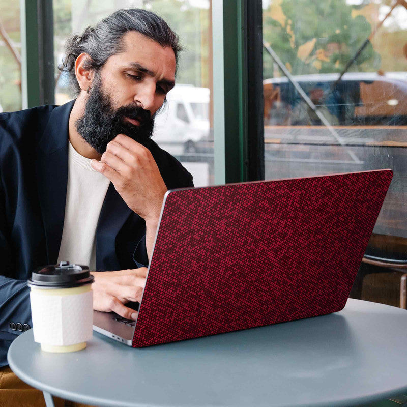 Matrix Design - Red 2 Laptop Skins Secondary image