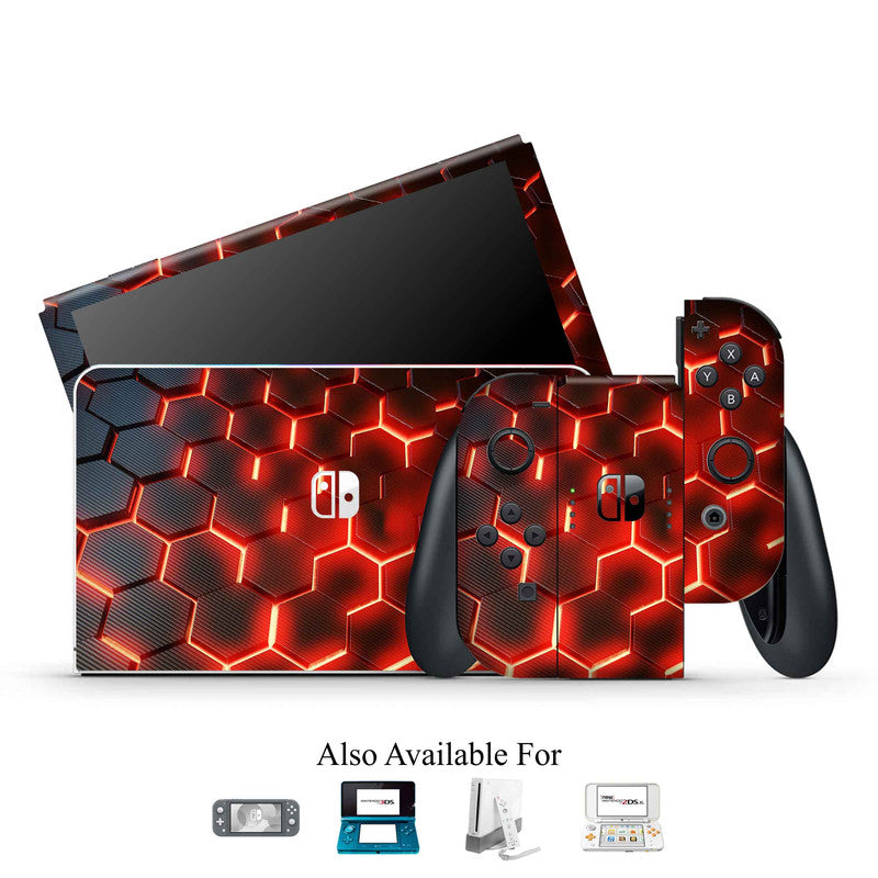 Matrix Orange Nintendo Skin Main image