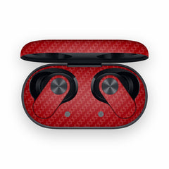 Red Carbon OnePlus Nord Buds 2 Skin