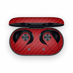 Red Carbon OnePlus Nord Buds 2 Skin