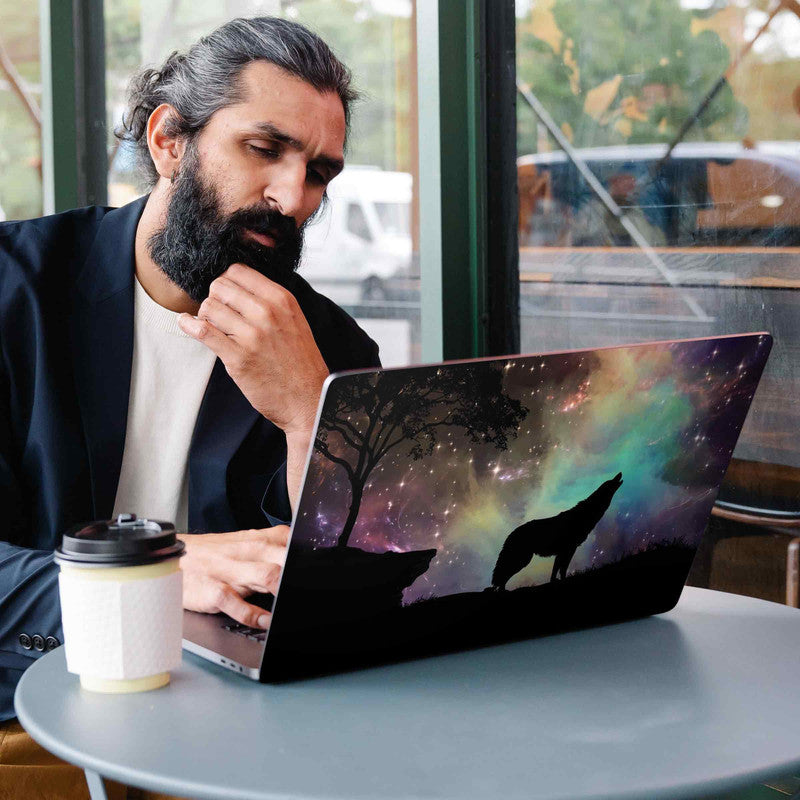 Night Wolf Laptop Skins Secondary image