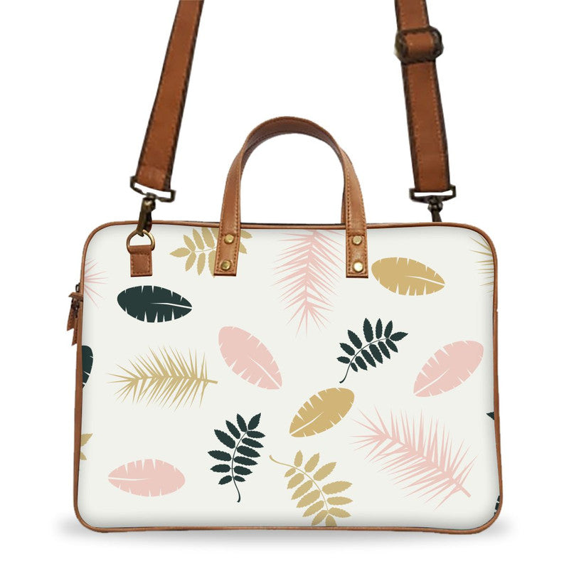 Leaves Abstract Deluxe Laptop Bag Main image