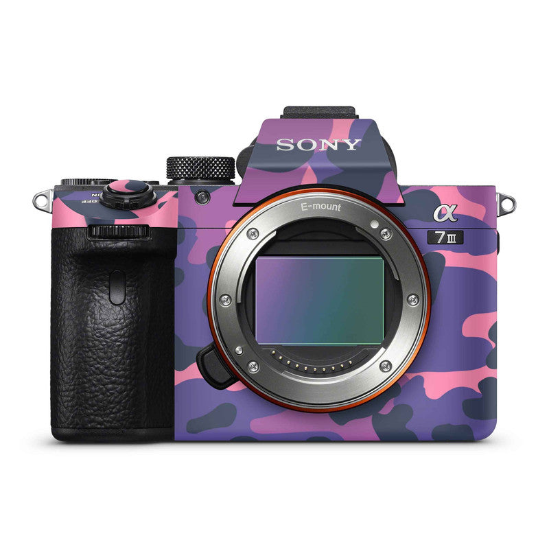 Grove Purple Camo Camera Skins Main image