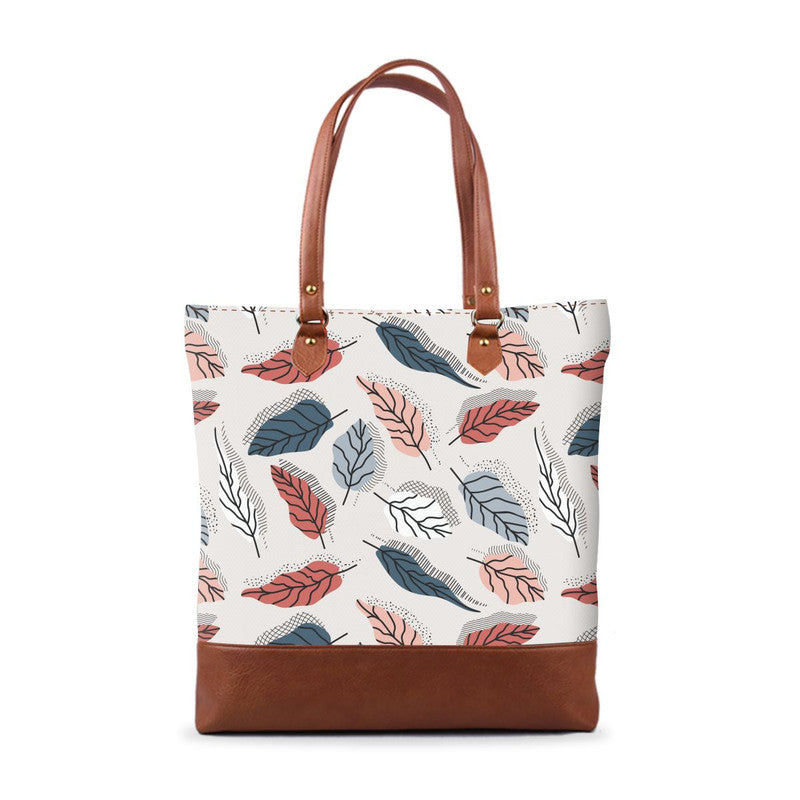 Leaves Tall Tote Bag Main image