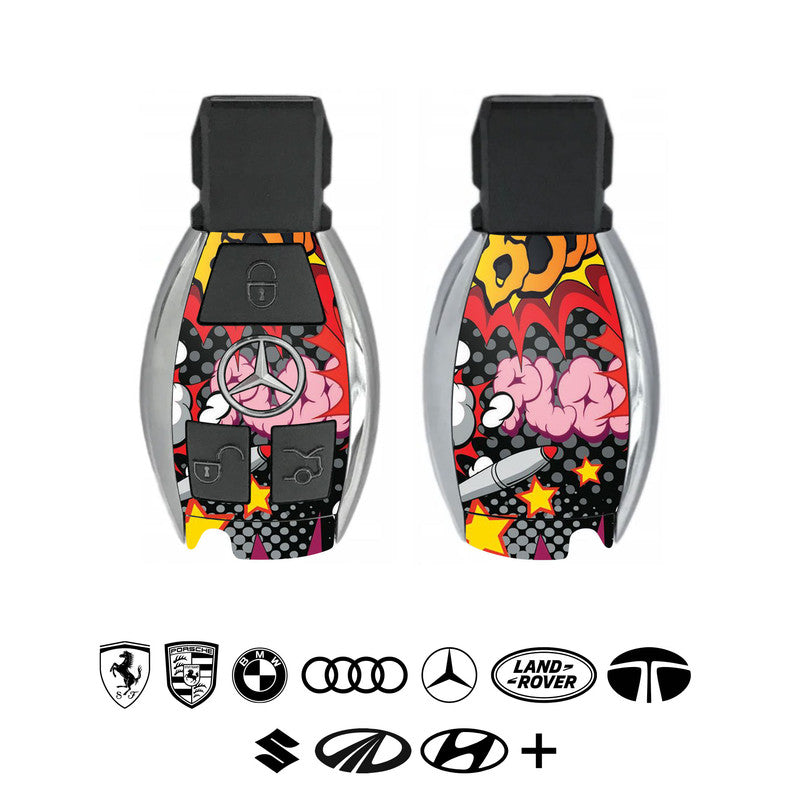 Boom 2 Abstract Car Key Skins Secondary image