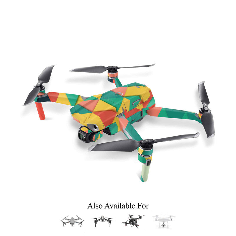 Triangle Art 3 Drone Skin Main image