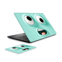confused-laptop-skin-and-mouse-pad-combo WrapCart India