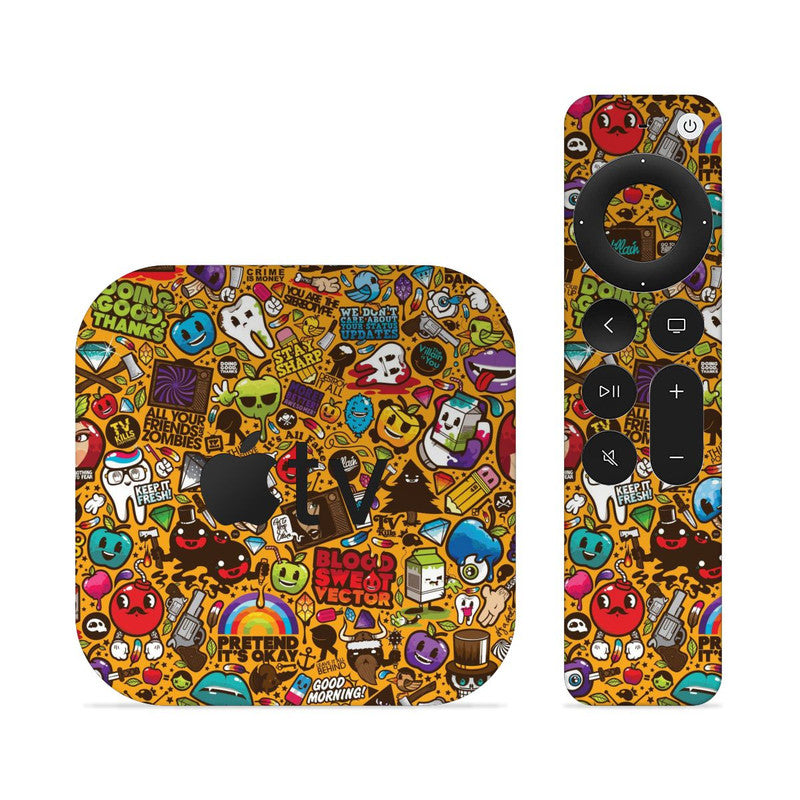 WoW Abstract Apple TV Skin Main image