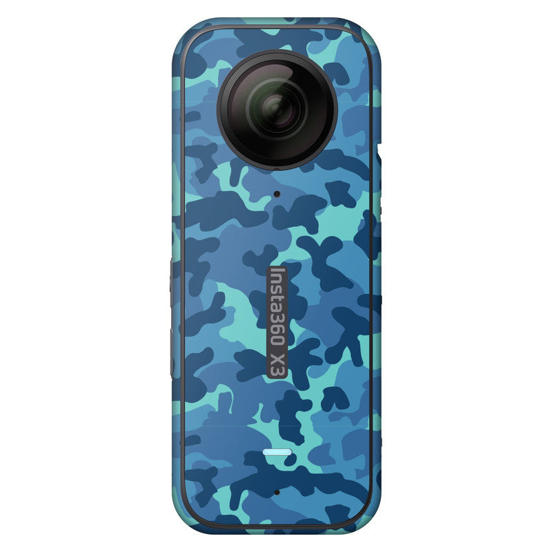 Grove Blue Camo Insta 360 Skin Main image