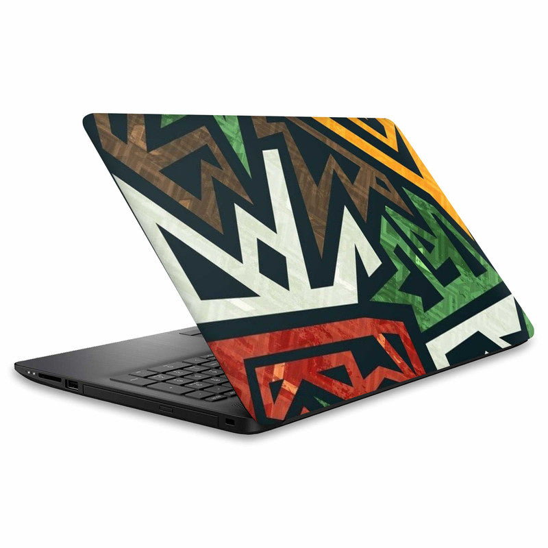 Aztec Abstract Laptop Skins Main image