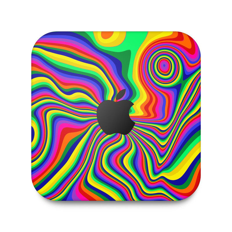 Psychedellic 1 Apple Mac Mini Skin Main image