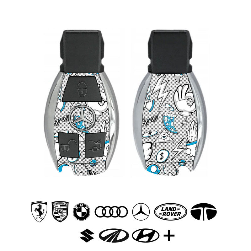 Cartoon Perfecto Car Key Skins Secondary image