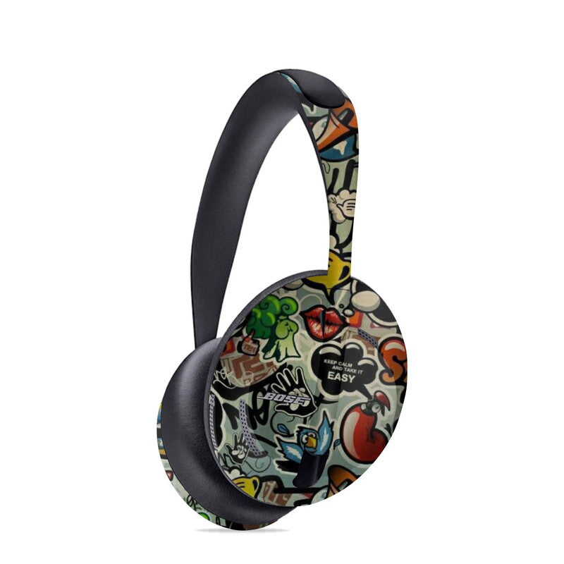 Vocalize Abstract Bose Headphone 700 Skin